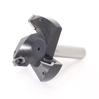 Lame de coupe hélicoïdale pour le travail du bois Couteau à casser CNC Spoilboard Surfaçage Routeur Bit