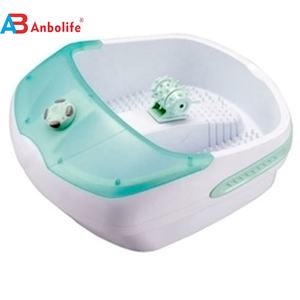 Anbolife, masajeador de baño de Spa de pies eléctrico infrarrojo de 60W con rodillos de masaje desmontables, función de burbuja de vibración de calor, Material PP - Product Image 4