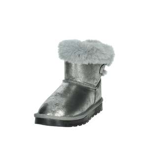 Botas de Invierno para Niña, de Caña Baja, Color Gris Metálico, Forradas con Piel Sintética - Product Image 6