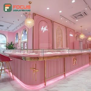 Fabricante de Muebles Minimalistas para Joyerías, Panel de Vidrio Templado, Mostrador de Exhibición para Centros Comerciales - Product Image 3