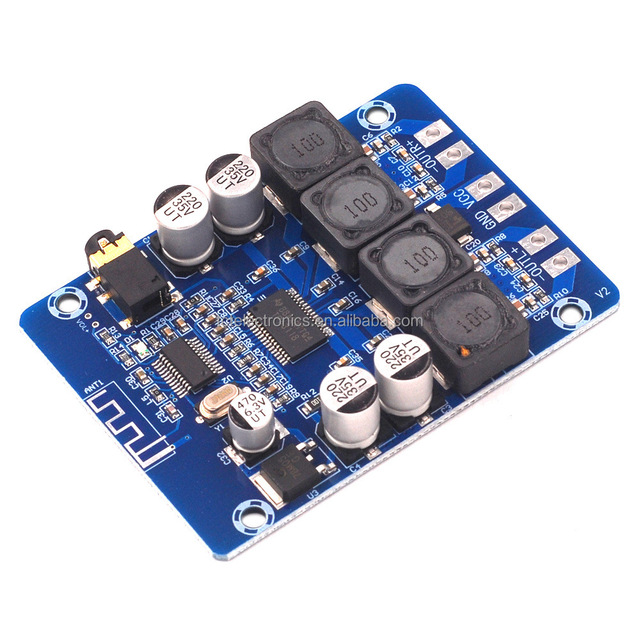 XH-M314 Ultra HD Blu-tooth digital power amplifier board TPA3118 dual 45W audio amplifier module AUX decoding board