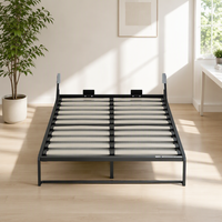 Lit superposé en métal robuste double sur double avec escalier réglable, garde-corps de sécurité et rangement pour usage hôtelier