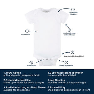 New Fashion Design Baby Custom tutina <span class=keywords><strong>Nude</strong></span> Baby tutina Designer tutina per bambino - Product Image 3