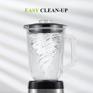 Licuadora de 1200W para Batidos y Smoothies, Trituradora de Hielo y Frutas Congeladas, Licuadora Autolimpiante, Licuadora de Nutrientes, Licuadora de Sobremesa - Product Image 6