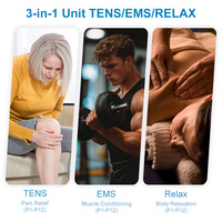 Appareil de massage TENS à double canal en gros, appareil EMS, 36 modes, rechargeable, soulagement de la douleur, stimulateur musculaire EMS, récupération