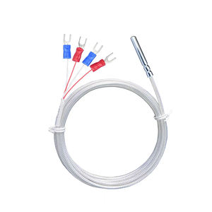 Pt100 Rtd Temperature Sensor <b>Probe</b> Thermowell Stainless Steel 304 Resistance <b>Thermometer</b> - Product Image 1