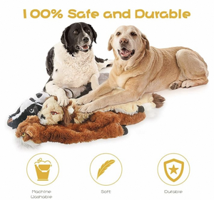 Juguetes chirriantes de papel ecológicos populares de dibujos animados para perros, de felpa arrugada, hechos en China para perros - Product Image 6