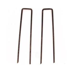 Clavos de Césped Tipo U de <span class=keywords><strong>Acero</strong></span> al Carbono de 4.5mm de Dingzhou Five-Star Metals, Galvanizados, Anticorrosivos y Duraderos para Césped Sintético - Product Image 6