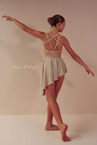 <span class=keywords><strong>Justaucorps</strong></span> de <span class=keywords><strong>danse</strong></span> sans manches pour filles Sequin Stage Boutique Performance Wear Spandex Ballet Dance Costumes - Product Image 5