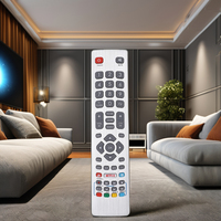 Remplacement de la télécommande TV pour Sharp Aquos Télécommande Remplacement intelligent Taille portable Facile à saisir avec bouton 3D Fougère