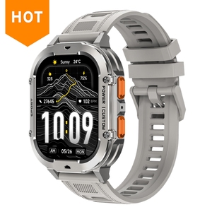 Montre connectée X7 avec grand écran AMOLED, étanche 3ATM, batterie 1000mAh, surveillance de la fréquence cardiaque et de la pression artérielle, montres de sport d'extérieur - Product Image 2