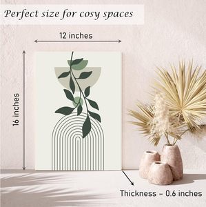 Milieu du siècle moderne 3 pièces encadré toile mur Art ensemble minimaliste géométrique abstrait Boho <span class=keywords><strong>Design</strong></span> pour <span class=keywords><strong>chambre</strong></span> salle de bain décor Art déco - Product Image 2