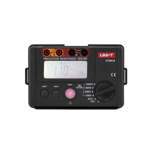 Testeur de résistance d'isolement UNI-T UT501A 1000V 2000 Affichage LCD Gamme automatique 0,00M-5,5G - Product Image 2
