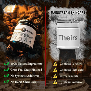 Неароматизированный увлажняющий крем ручной работы и медовый Бальзам для кожи - Product Image 6