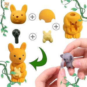 Soododo Dễ Thương <span class=keywords><strong>3D</strong></span> Thể Thao Động Vật Thực Phẩm Món Tráng Miệng Tpr Tẩy Trường Trái Cây Cô Gái Bút Chì Tẩy Văn Phòng Phẩm Câu Đố Quà Tặng Khuyến Mãi - Product Image 4