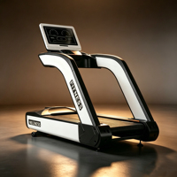 Caminadora Comercial de Alta Calidad para Gimnasio, Pantalla Táctil de 21.5 Pulgadas, Motor AC de 7HP, Equipo de Fitness de Uso Pesado