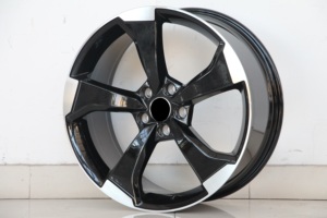 <span class=keywords><strong>Jantes</strong></span> en alliage YXQ 18 19 pouces 18x8J 19x8.5J 5 trous noir roues en fonte à cinq rayons pour A3 A4 A5 A6 A7 A8 <span class=keywords><strong>Q2</strong></span> Q3 Q5 Q7 Q8 S3 S4 S5 - Product Image 5