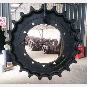 Roda sproket rantai e320 untuk penggali hyundai r55 komatsu berco, harga rendah - Product Image 2