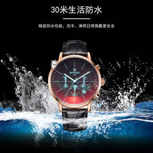 REWARD 83001M <b>Men</b>’s <b>Watches</b> Top Brand Sport <b>Watch</b> Luxury <b>Men</b> Stainless Steel Mesh Quartz <b>Wrist</b> <b>Watches</b> Chronograph Design Male - Product Image 3