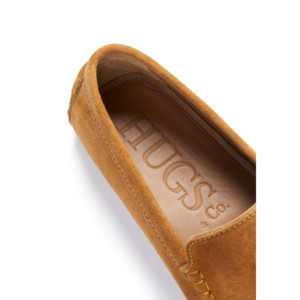 Mocasines con borlas, gamuza color tabaco - Product Image 1