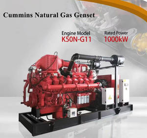 مجموعة مولد غاز طبيعي 1000 كيلو وات في حاويات مجموعة مولد غاز 1250kva تعمل بمحرك Cumm - Product Image 3