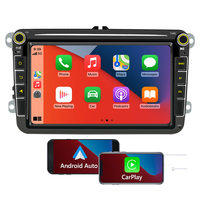 Autoradio MP5 8 pouces pour VW Golf Polo Beetle Amarok Touran Polo Passat avec Carplay sans fil Android Auto Bluetooth
