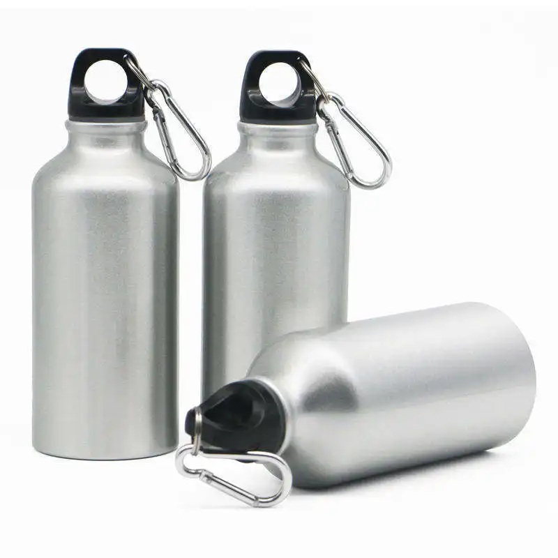 Halten Sie Wärme und Resistenz gegen Stürze Sublimation leere Reisetränke 400/500/600/750 ml Aluminium Reise Sport-Wasserflasche