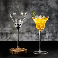Margaret Verre Gobelet Fête De Mariage Whisky Martini Gobelet Vin Fantaisie Forme Unique Cristal Verre Dessert Tasse