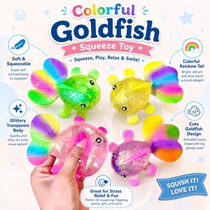 Jouet sensoriel en TPR coloré arc-en-ciel OEM pour enfants de 2 à 4 ans, unisexe - Product Image 5