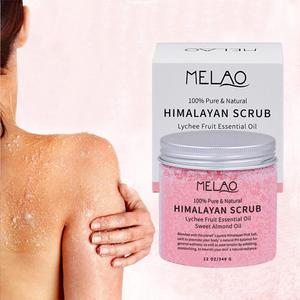 MELAO <span class=keywords><strong>Scrub</strong></span> per il massaggio del corpo di alta qualità rimozione della <span class=keywords><strong>pelle</strong></span> morta <span class=keywords><strong>Scrub</strong></span> per il corpo al sale da bagno dell'himalaya - Product Image 3