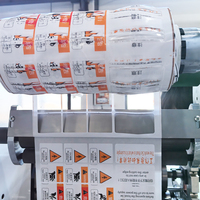 Machine de découpe automatique rotative d'étiquettes adhésives haute efficacité 120 feuilles/min, station simple, évolutible en double station