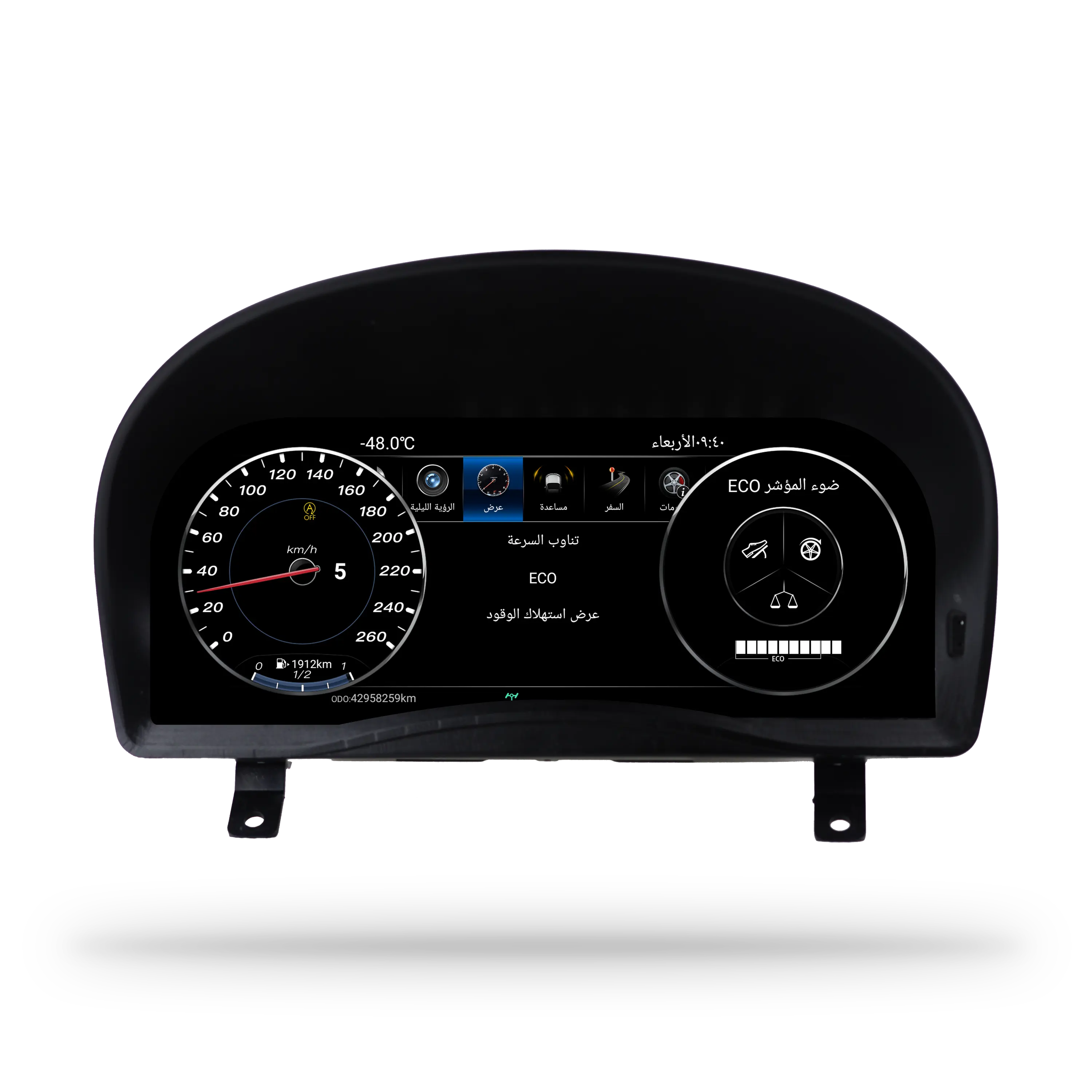 トヨタベルファイア20アルファード20S2008-2019マルチメディアプレーヤーカーデジタルクラスター用メータースクリーンダッシュボードインストルメントディスプレイ