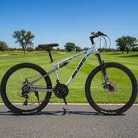 Vélo de course haute performance pour la compétition et le cyclisme longue distance, VTT à suspension souple 21 vitesses 26 pouces