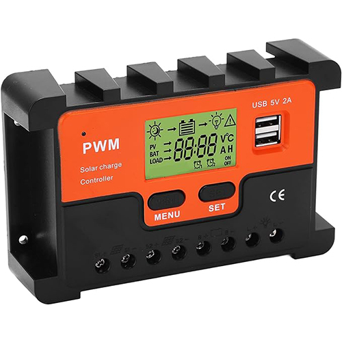Pwm Solar Charge Controller 12v 24v Intelligent Auto Energy Regulator Led Lamp Solar Street Light Charge Controller
