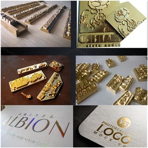 Kỹ thuật số mạ vàng thẻ dập nổi máy in giấy bạc nóng máy dập - Product Image 3