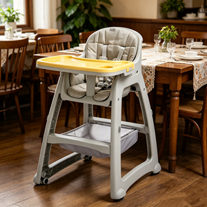 Silla Alta para Bebé Estilo KFC, Verificada, para Uso Comercial y Doméstico, Bandeja Ajustable en 4 Posiciones, Arnés <span class=keywords><strong>de</strong></span> 5 Puntos - Product Image 2