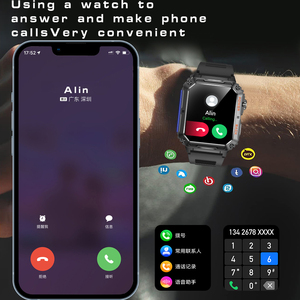 Valdus 1.91inch màn hình không thấm nước ít vận động nhắc nhở VD38 Smartwatch hỗ trợ cuộc gọi Bluetooth đa chế độ thể thao VD38 thông minh đồng hồ - Product Image 3