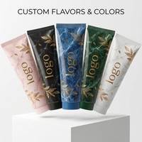 Fabricant de dentifrice naturel à base de plantes sous marque privée, formule personnalisée, certifié ISO, anti-caries, jetable, portable, blanchissant