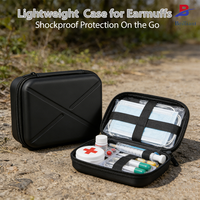 Estuches de EVA Fabricados en Fábrica, Organizador de Medicamentos Personalizable, Almacenamiento de Medicamentos/Píldoras/Tabletas