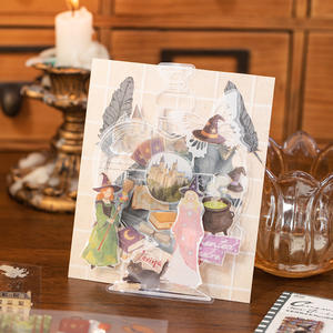 2 autocollants par paquet pour aménagement paysager, motifs de paysages lumineux et ombragés, design créatif de style américain - Product Image 4