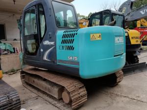 SK140-8 d'occasion Kobelco Pelle sur chenilles moyenne de 7.5 tonnes Japon Moteur PLC à bas prix pour moteur de pelleteuse japonais d'origine - Product Image 5