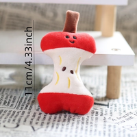 Jouet pour animaux de compagnie en peluche en forme de cœur, doux et résistant aux morsures, un jouet très adapté aux chiens et aux chats pour jouer
