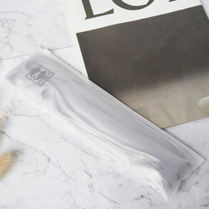 Sacchetti in <span class=keywords><strong>Plastica</strong></span> Personalizzati Opachi/Satinati per Confezionamento Extension Capelli, Buste Lunghe con Cerniera in Polietilene - Product Image 1