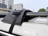Porte-bagages de toit pour planche de surf kayak extra épais et doux avec sangles d'arrimage