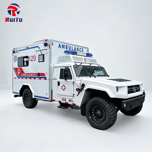 Ambulance diesel 4x4 de qualité municipale avec équipement médical complet pour les services d'urgence gouvernementaux, certifiée aux normes FDNY - Product Image 1
