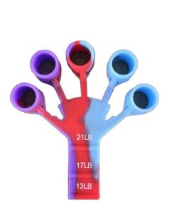 Hand Gripper Set Strength <b>Trainer</b> Finger Strengthen <b>Trainer</b> Workout Kit 5 Packs Adjustable Resistance Hand <b>Grip</b> Strengthener - Product Image 5