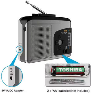 Reproductor de Casetes Portátil Ezcap Wlkman, Radio AM/FM, Interfaz USB, Convertidor de Casete a MP3, Grabador de Sonido, Altavoz Integrado - Product Image 4