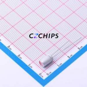 ตัวเก็บประจุแบบแข็ง E2221M6R3A080RL แบบ Through hole (THT), ขนาด D5xL8 มม. 220uF 20% 6.3V 2.69A 100kHz - Product Image 1