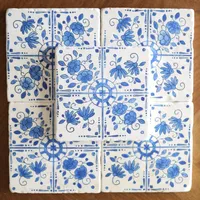 Motifs personnalisables, mosaïque de carreaux moderne, design parquet imperméable pour sous-verres, restaurant, cuisine, salle de bain, collage mural