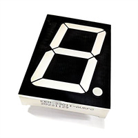 Module d'affichage à LED à 7 segments bicolore à un chiffre de 2.3 pouces (ultra rouge + vert pur)